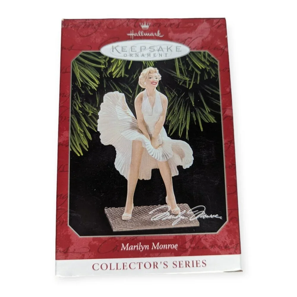 Vintage Hallmark Keepsake Ornament 1998 Marilyn Monroe Collector's Series